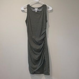 Dark Green Stretchy Dress